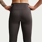 Damskie legginsy o pełnej długości z wysokim stanem Nike One Seamless Front