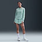 ナイキ スウィフト ウィメンズ Dri-FIT UV ロングスリーブ クルーネック ランニングトップ