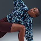 Nike One Women's Therma-FIT Oversized 1/2-Zip Fleece Top