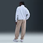 Pants de entrenamiento oversized de tiro medio para mujer Nike Sportswear Club Fleece
