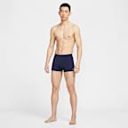 Traje de baño de natación tipo bóxer para hombre Nike Swim HydraStrong Essential