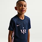 Vini Jr. Academy Big Kids' Nike Dri-FIT Short-Sleeve Soccer Top