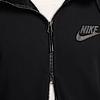 Felpa in fleece con cappuccio e zip a tutta lunghezza Nike Sportswear Tech Essentials - Uomo