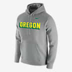 Nike College Club Fleece (Oregon) Men's Hoodie - Light Grey