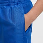 Shorts de playa o alberca con forro de ropa interior de 15 cm para niño talla grande Nike Swim Breaker Essential