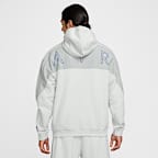 Sudadera con gorro de tejido Fleece y cierre completo para hombre Nike Air 