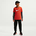 Nike Pro Dri-FIT-fleecebukser til større børn (drenge)