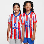 Atlético Madrid 2024/25 Stadium Home Older Kids' Nike Dri-FIT Football Replica Shirt