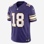 Justin Jefferson Minnesota Vikings Men's Nike Dri-FIT NFL Limited Jersey - Purple