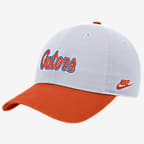 Florida Nike College Campus Cap - White