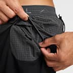 Shorts Dri-FIT da running con slip foderati 13 cm Nike Trail Second Sunrise – Uomo