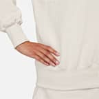Sudadera sin cierre de cuello en V oversized para mujer Nike Sportswear Phoenix Fleece
