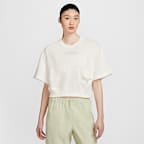 Nike Sportswear Women's French Terry Short-Sleeve Cropped Top