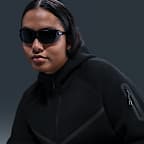 Sweat à capuche et zip Nike Sportswear Tech Fleece Windrunner pour femme (grande taille)