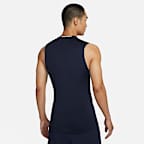 Playera de fitness ajustada sin mangas Dri-FIT para hombre Nike Pro