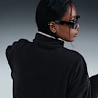 Chamarra deportiva cómoda y holgada de cierre completo para mujer Nike Sportswear Club Fleece