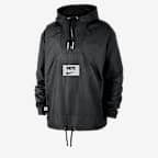 Chamarra tipo anorak Nike de la NBA para hombre Brooklyn Nets Club Courtside
