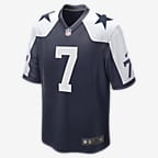 NFL Dallas Cowboys (Trevon Diggs) Men's Game Football Jersey - Navy