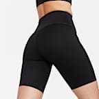 나이키 고 여성 하이웨이스트 8인치 포켓 바이커 쇼츠