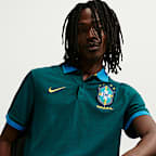 Brazil The Nike Polo Men's Nike Dri-FIT Football Polo