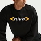 Sudadera de correr de cuello redondo Dri-FIT para hombre Nike Retro
