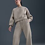 Pantalon de survêtement oversize à taille haute Nike Sportswear Phoenix Fleece pour Femme