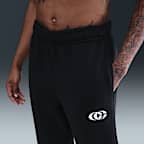 Pants de básquetbol con puños de tejido Fleece Nike Caitlin Clark