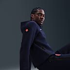 F.C. Barcelona Tech Windrunner Men's Nike Total 90 Football Fleece Hoodie