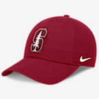 Gorra universitaria Nike ajustable para hombre Stanford Classic Club - Carmesí
