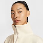 Nike Pro Women's Cropped Half-Zip Top