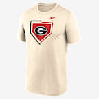 Georgia Primetime Baseball Icon Legend Men's Nike Dri-FIT College T-Shirt - Natural