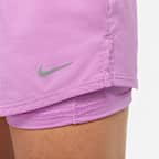 Nike Dri-FIT One Women's Mid-rise 8cm (approx.) 2-in-1 Shorts