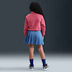 Nike Sportswear Club Fleece Big Kids' (Girls') 1/2-Zip Long-Sleeve Top