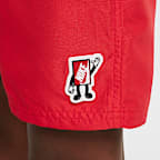 Shorts de vóleibol de 18 cm con forro de ropa interior para niño talla grande Nike Swim Breaker