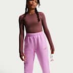 Nike Sportswear Club Fleece Girls' Loose Graphic Trousers