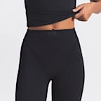 Leggings rectos de tiro alto con panel en V para mujer NikeSKIMS Matte