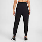 Joggers de French Terry de tiro alto de 7/8 para mujer Nike Dri-FIT One