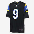 Matthew Stafford Los Angeles Rams Rivalries Collection Big Kids' Nike NFL Game Jersey - Blue