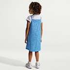 Conjunto de vestido de 2 piezas para niños talla pequeña Nike Move With Nature
