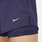 Nike Dri-FIT One Women's Mid-rise 8cm (approx.) 2-in-1 Shorts
