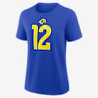Puka Nacua Los Angeles Rams Women's Nike NFL T-Shirt - Royal