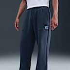 ナイキ スポーツウェア メンズ オープンヘム グラフィック フリース パンツ