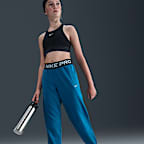 Nike Pro Fleece Big Kids' (Girls') Dri-FIT Joggers