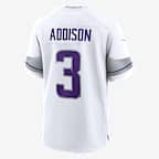 Jordan Addison Minnesota Vikings Men's Nike NFL Game Jersey