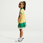 Conjunto de scooter de dos piezas para niños de preescolar Nike Red Dri-FIT