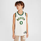 Maglia Jayson Tatum Boston Celtics 2023/24 City Edition Nike Dri-FIT Swingman NBA – Ragazzo/a
