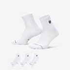 나이키 에브리데이 엘리베이티드 골프 앵클 삭스(3켤레) - 멀티컬러