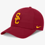 USC Classic Club Men's Nike College Adjustable Hat - Crimson