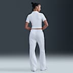 NikeCourt Heritage Women's Short-Sleeve Cropped Tennis Polo