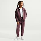 Nike Sportswear Tech Fleece Girls' Full-Zip Hoodie